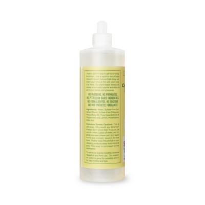 Rebel Green Peppermint & Lemon Dish Soap - 32 fl oz//2pk: Ammonia-Free, Dye-Free, Removes Grease, Liquid Cleaner