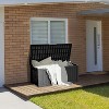 BI&SEA 150 Gallon Waterproof Deck Box-094A,Lockable Resin Storage Box for Patio Furniture Cushions Garden Tools and Outdoor Delivery Storage - 3 of 4