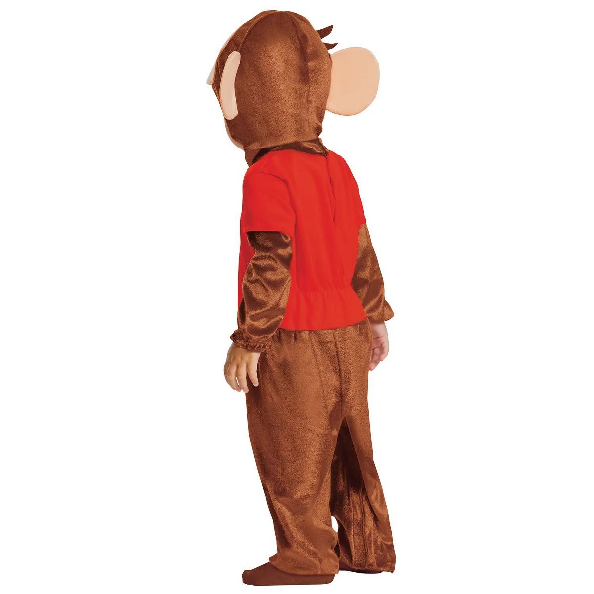 Disguise Toddler Boys' Curious George Jumpsuit Costume - thumbnail 3