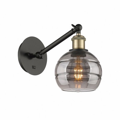 Rochester - 1 Light Arm Adjusts Up and Down Wall Sconce In Industrial Style-7.88 Inches Tall and 5.88 Inches Wide