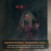Best Choice Products Animatronic Roaming Doll Halloween Decoration, Haunted Holly Sound Activated Prop w/ Light-Up Eyes - 2 of 4