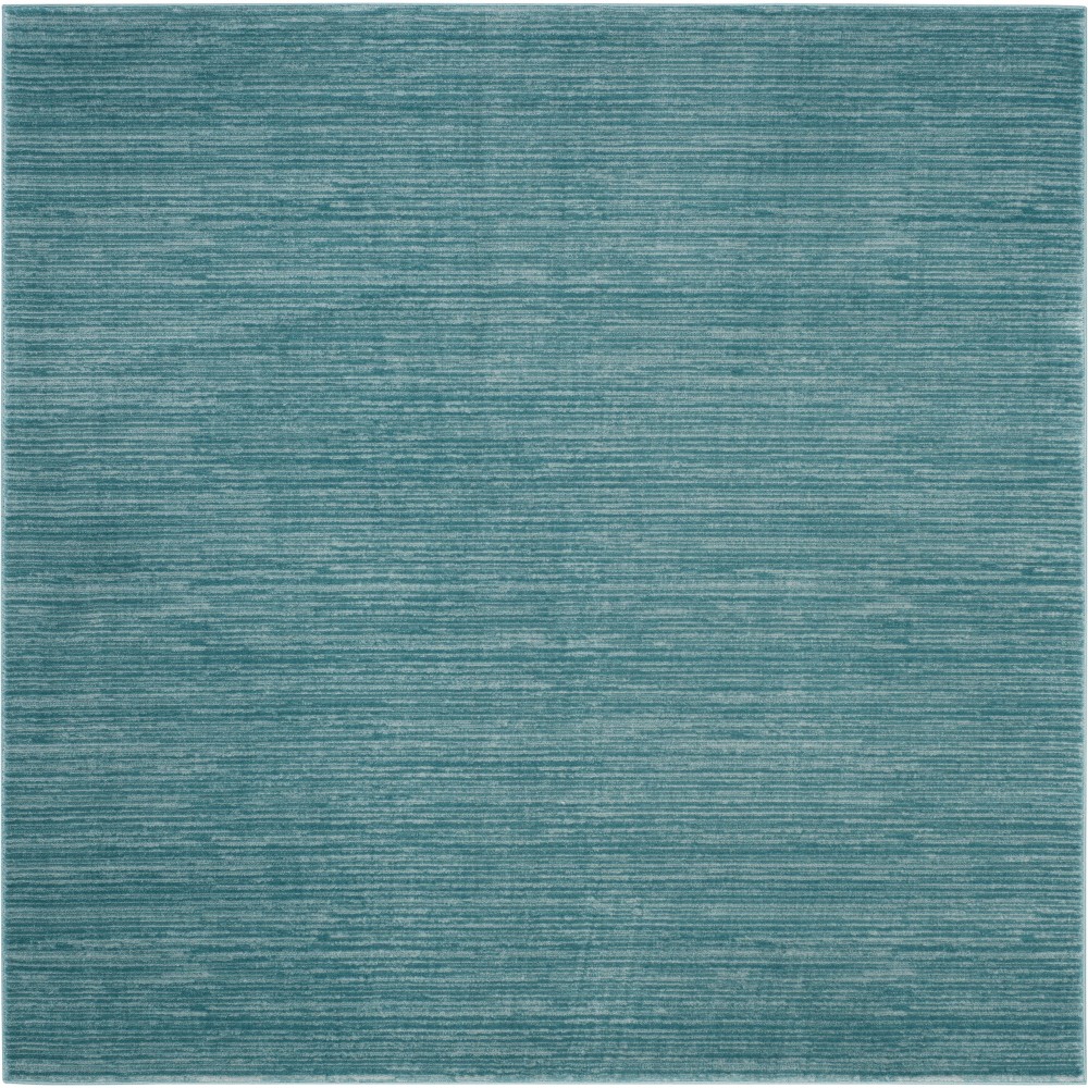 5'X5' Solid Loomed Square Area Rug Aqua - Safavieh