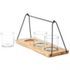 The Lakeside Collection Modern Farmhouse Decor Accents - Wood & Iron Candleholder - 4 of 4