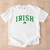 Simply Sage Market Irish Clover Garment Dyed Tee - 3 of 4