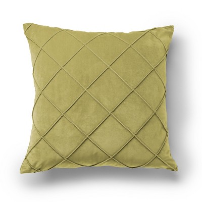 20"x20" Oversize Velvet Waffle Square Throw Pillow - Sure Fit