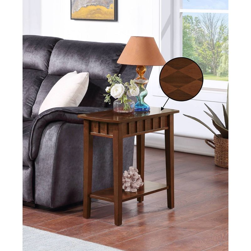 Dennis End Table with Shelf - Breighton Home, 3 of 8
