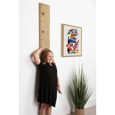 Rachel Lee Abstract Multicolor Cats Canvas Wall Art