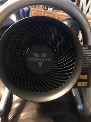 Vornado Vh10 Vortex Space Heater Black 1500w : Target