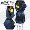 Unique Bargains Lightweight Durable Water Resistant Multi-Functional Tennis Pickleball Sling Bags - 4 of 4