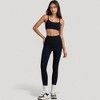 Anna-Kaci Active Women's Scoop Neck Sports Bra Top with Adjustable Thin Straps and Seamless Lightweight Fabric - 4 of 4