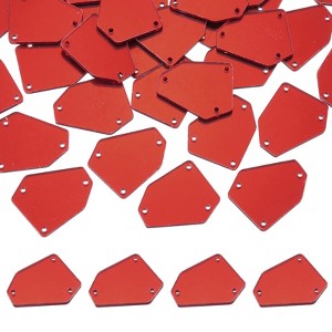 Unique Bargains DIY Sew on Acrylic Irregular Mirror for Evening Dresses Cloth 50 Pcs - 1 of 4