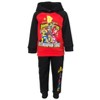 Power Rangers Zach Yellow Ranger Blue Ranger Red Ranger Fleece Pullover Hoodie and Pants Outfit Set Toddler  - 2 of 4