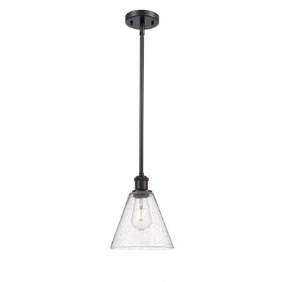 Berkshire - 1 Light Mini Pendant In Industrial Style-9.75 Inches Tall and 8 Inches Wide