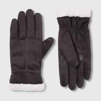 Isotoner Adult Recycled Microsuede Gloves