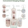 Narwey Small Striped Hanging Travel Toiletry Bag for Women - 2 of 3