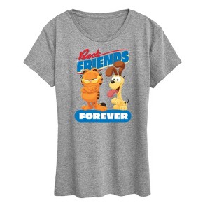 Women's - Garfield - Best Friends Forever Short Sleeve Graphic T-Shirt - 1 of 4