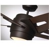 Emerson Luxe Eco Modern 54" Ceiling Fan with Walnut Blades, 6-Speed Wall Control - 3 of 4