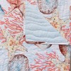 Greenland Home Fashions Beach Days 2104BS Standard Pillow Shams, 20X26 - 3 of 3