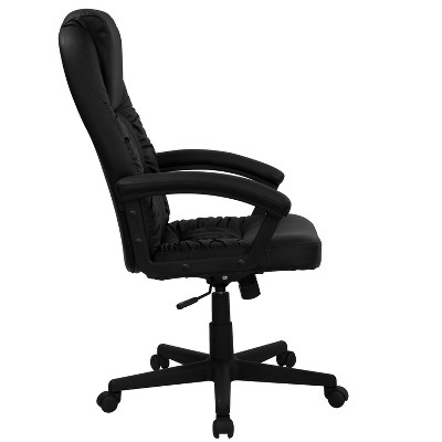 Hansel High Back Black LeatherSoft Executive Swivel Office Chair