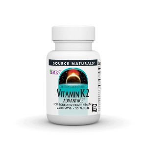 Vitamin K2 Advantage by Source Naturals, Inc.  -  30 Tablet - 1 of 3