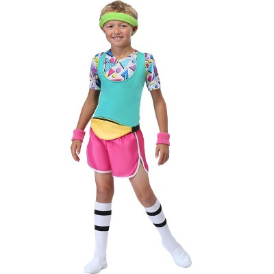 Halloweencostumes.com Boy's 80's Work It Out Costume : Target