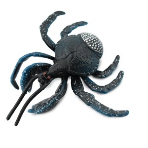 Collectible Wildlife Gifts | Crab, Coconut Crab, Blue, Museum Quality, Hand Painted, Rubber Crustaceans, Realistic Toy Model, Gift,   4"   CH304 BB129 - 1 of 4
