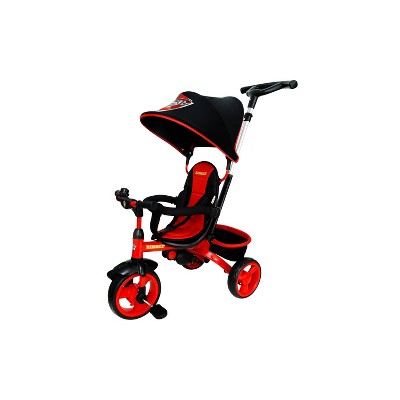 stroller and tricycle