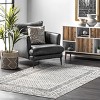 Nuloom Arabella Contemporary Bordered Indoor Area Rug, Gray, 4'x6' - 2 of 4