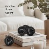 Creative Scents Black Marble Look Set Of 3 Decorative Spheres Modern Balls for Bowls - 4 of 4