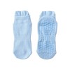 Anna-Kaci 3-Piece Women's Low-Cut Grip Socks Set with Breathable Knit Texture and Soft Stretch Non-Slip Design - 4 of 4