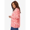 Woman Within Plus Size Perfect Long-Sleeve Cardigan - 4 of 4