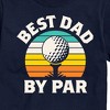 Men's - Instant Message - Best Dad By Par Short Sleeve Graphic T-Shirt - 2 of 4