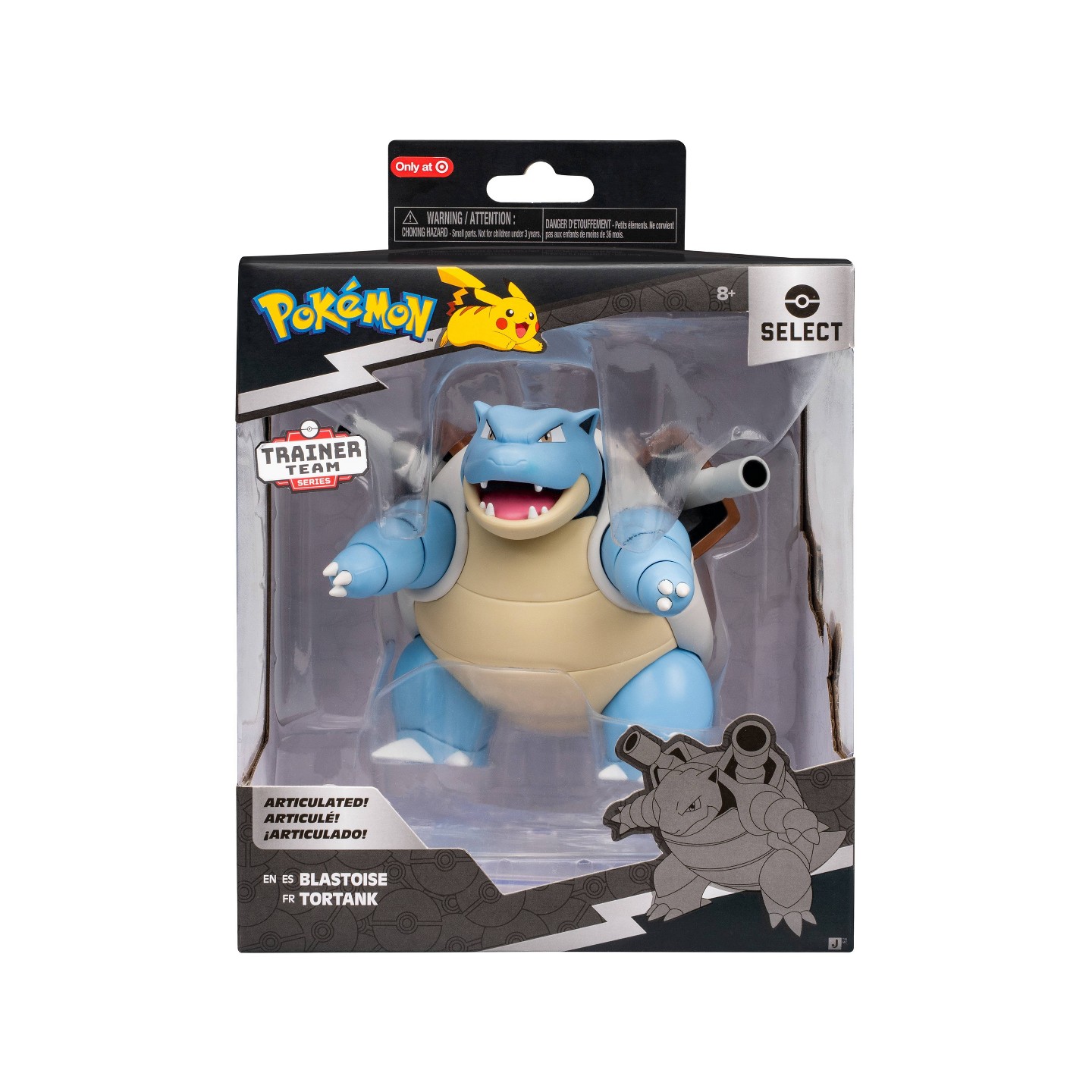 Детская фигурка Pokemon 6" Super-Articulated Figure - Blastoise — фото 2