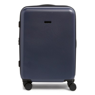 Vera Bradley Women's Outlet 26" Hardside Spinner Suitcase Navy Pearl