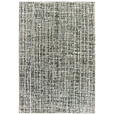 Oriental Weavers Bowen 2066W Grey/ Ivory Indoor Area Rug - 5'3" x 7'6"