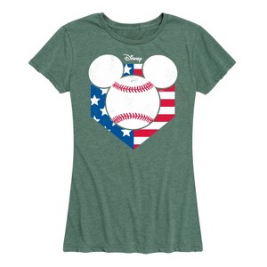 Women's - Disney - Americana Short Sleeve Graphic T-Shirt - 1 of 4