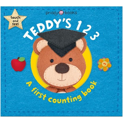Teddy's 123 (Learn with Bear) - by  Roger Priddy & Priddy Books (Board Book)