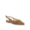 Women's Wo's Uwaha Genuine Leather & Real Suede Slingback Flats - Rag & Co. - 3 of 4