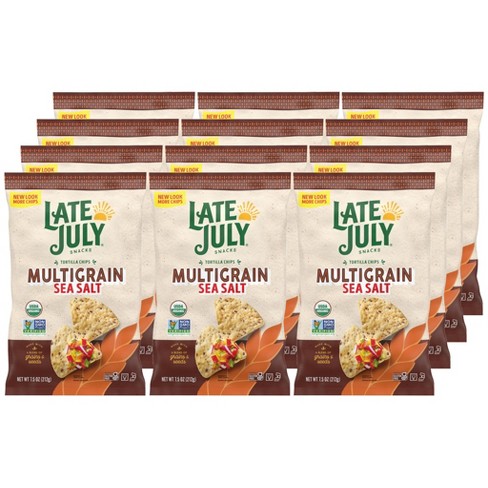 Siete Grain Free Tortilla Chips No Salt - Case Of 12/5 Oz : Target