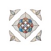 Artscape 12" x 12" Venice Amber Accent Window Film : Vinyl , Classic Pattern Multicolor - 2 of 4