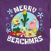 Men's - SpongeBob SquarePants - Merry Beachmas Patrick and Spongebob Short Sleeve Graphic T-Shirt - 2 of 4