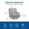 Baby Relax Rylan 4-in-1 Swivel Glider Rocker Recliner Chair - 4 of 4