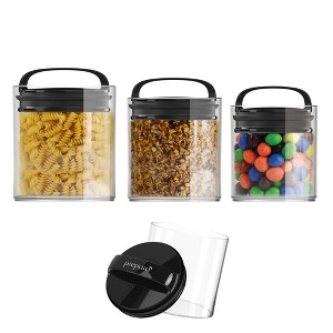 Prepara Evak Fresh Saver Short - Black Handle, Variety Pack (Set of 3) - 1 of 4
