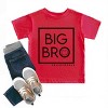 The Juniper Shop SmileyWorld Big Bro Square Toddler Short Sleeve Tee - 3T - H. Red - 2 of 4