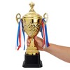 Juvale Premium Large Gold Trophy - Gold Plated Metal for Sports Championships, Tournaments, Award Competitions, Spelling Bee - 4 of 4