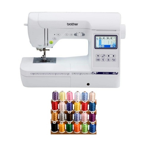 Brother SE2000 5 x 7 Embroidery & Sewing Machine w/ Sewing Bundle