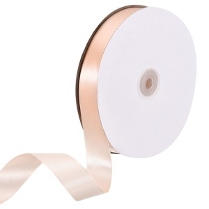Unique Bargains Silky Polyester Smooth Shiny Fabric Ribbons - 1 of 4