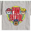 Boys' - Paw Patrol - Marshall Rubble Chase Retro Circle Logo Short Sleeve Graphic T-Shirt - 2 of 4