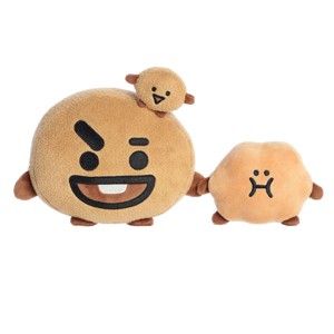 Aurora Medium SHOOKY BT21 Lovable Stuffed Doll Brown 12" - 1 of 4
