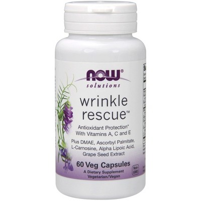 Wrinkle Rescue by Now Foods  -  60 Capsule